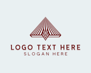 Corporate - Architecture Firm Pyramid logo design