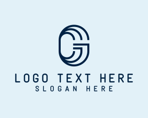 Curved - Generic Minimalist Letter G logo design