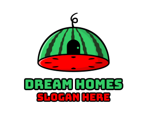 Cooler - Dome Watermelon Door logo design