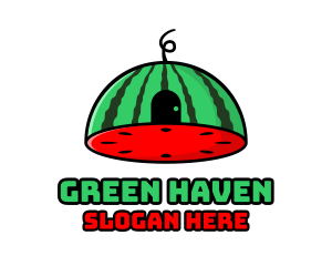 Cooler - Dome Watermelon Door logo design