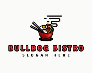 Asian Bibimbap Bowl Logo