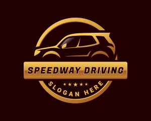 Driving - Luxury Car Detailing logo design