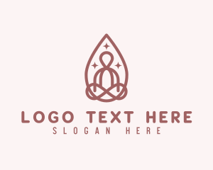 Yoga Studio - Yoga Wellness Health logo design