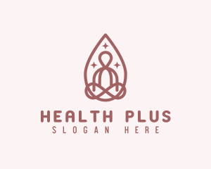 Yoga Wellness Health logo design