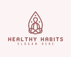 Yoga Wellness Health logo design