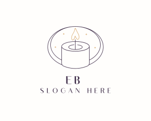 Home Decor - Candlelight Decor Candle logo design