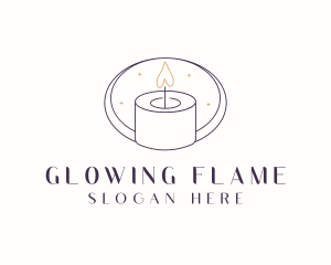 Candlelight - Candlelight Decor Candle logo design