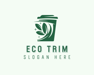 Eco Trash Can logo design