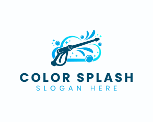 Pressure Wash Cleaner logo design