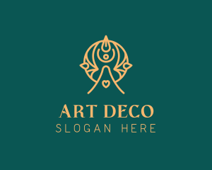 Deco - Abstract Human Tree logo design