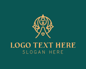Human - Abstract Human Tree logo design