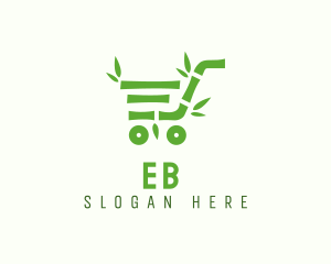 Garden - Bamboo Shopping Cart logo design