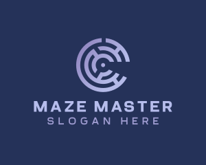 Digital Maze Tech logo design