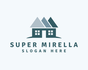 Subdivision - Residential House Realty logo design