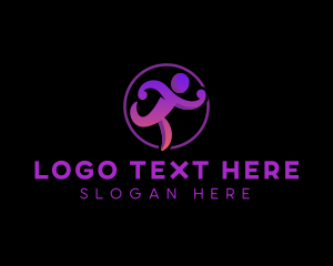 Exercise - Fitness Running Gym logo design