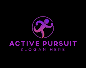 Activity - Fitness Running Gym logo design