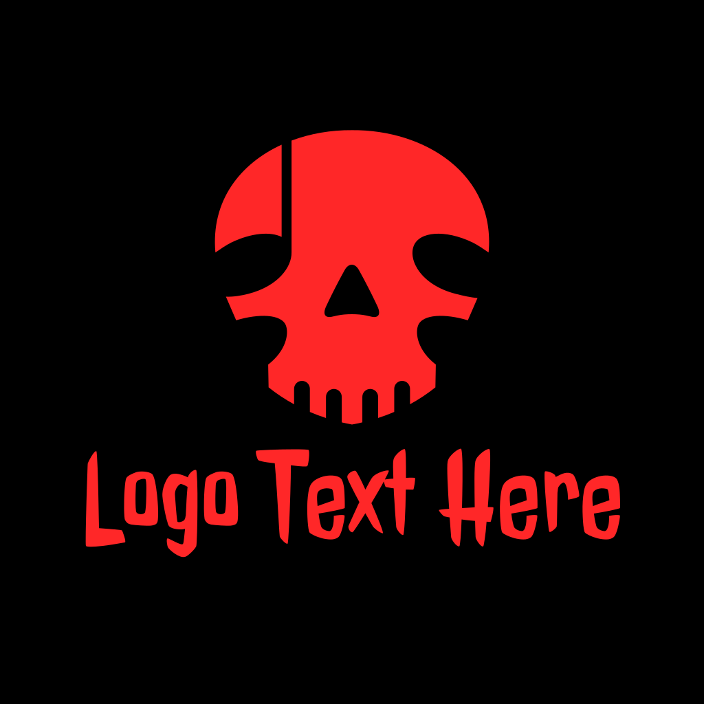 Death Note Skull Logo | BrandCrowd Logo Maker