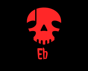 Scary - Death Note Skull logo design