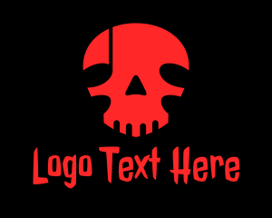 Death - Death Note Skull logo design