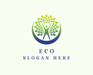 Farm - Human Tree Organization logo design