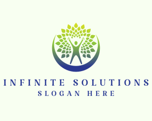 Sustainability - Human Tree Organization logo design