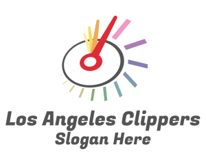 Colorful - Colorful Speedometer Gauge logo design
