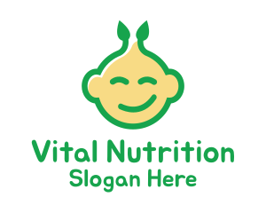 Nutritionist - Nature Happy Baby logo design