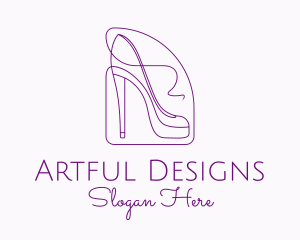 Fashion High Heels  logo design