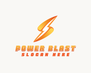 Thunder Power Electricity logo design