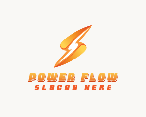 Thunder Power Electricity logo design