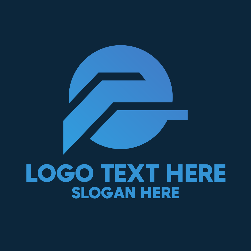 Abstract Blue Circle Letter E Logo | BrandCrowd Logo Maker