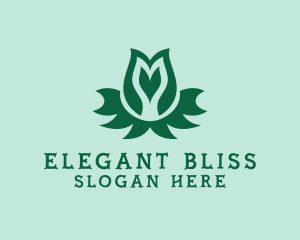 Bloom - Tulip Flower Spa logo design