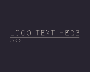 Wordmark - Modern Minimalist Business logo design