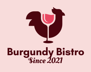 Wine Chicken Bistro logo design