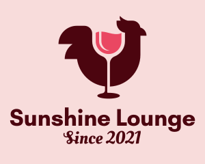 Wine Chicken Bistro logo design