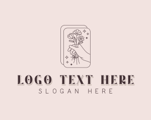 Eco - Flower Arrangement Florist logo design