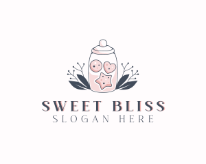 Cookie Dessert Jar logo design