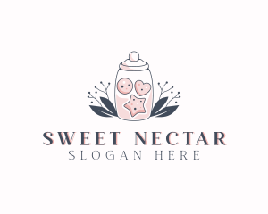 Cookie Dessert Jar logo design