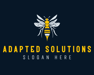 Wasp Insect Apiary Logo