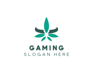 Cannabis - Modern Cannabis Leaf logo design