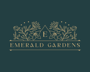 Floral Florist Garden logo design