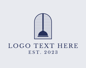 Poo - Plumbing Toilet Plunger logo design