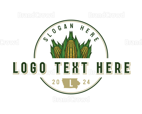 Sweet Corn Iowa Logo