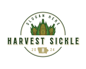 Sweet Corn Iowa logo design