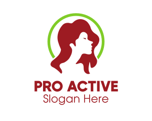 Profile - Woman Hair Salon logo design