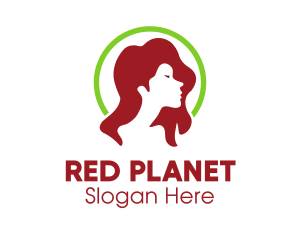 Woman Hair Salon logo design