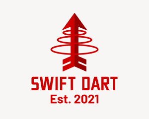 Dart - Red Arrow Archery logo design