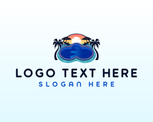 Pool - Swimming Pool Summer logo design