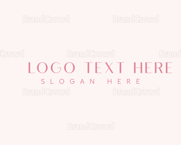 Minimalist Premium Fashion Logo