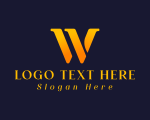 Letter W - Professional Professional Business logo design
